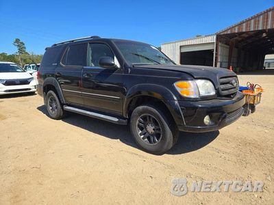 Czwarte zdjęcie samochodu z boku: 2003 TOYOTA SEQUOIA LIMITED VIN:5TDZT38A53S188626 - miniatura