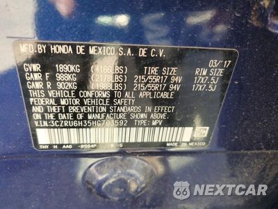 Zdjęcie 12 z 12 samochodu: 2017 HONDA HR-V LX VIN:3CZRU6H35HG703592 - miniatura