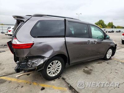 Trzecie zdjęcie samochodu z tyłu: 2015 TOYOTA SIENNA XLE PREMIUM 8-PASSENGER VIN:5TDYK3DC3FS642592 - miniatura