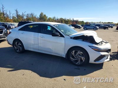 Czwarte zdjęcie samochodu z boku: 2025 HYUNDAI ELANTRA HYBRID SEL SPORT VIN:KMHLM4DJ6SU179857 - miniatura