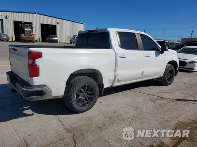 Trzecie zdjęcie samochodu z tyłu: 2019 CHEVROLET SILVERADO K1500 LT VIN:3GCUYDED7KG134631 - miniatura