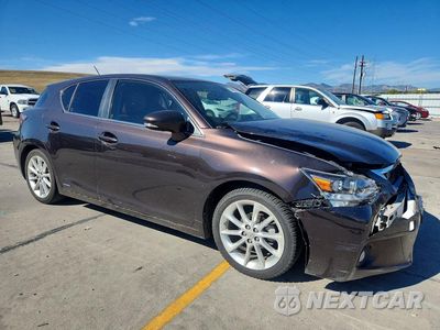 Czwarte zdjęcie samochodu z boku: 2012 LEXUS CT 200 VIN:JTHKD5BH3C2117379 - miniatura