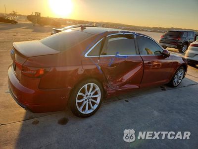 Trzecie zdjęcie samochodu z tyłu: 2019 AUDI A4 PREMIUM VIN:WAUGMAF40KA028006 - miniatura