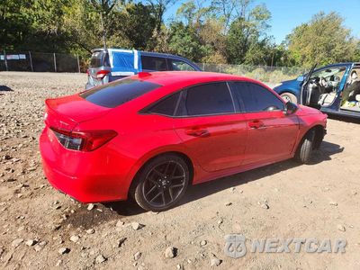 Trzecie zdjęcie samochodu z tyłu: 2023 HONDA CIVIC SPORT VIN:2HGFE2F59PH507870 - miniatura