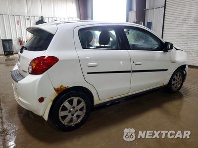 Trzecie zdjęcie samochodu z tyłu: 2014 MITSUBISHI MIRAGE ES VIN:ML32A4HJ4EH020807 - miniatura