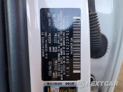 Zdjęcie 12 z 12 samochodu: 2023 KIA K5 LXS VIN:5XXG14J23PG204660 - miniatura
