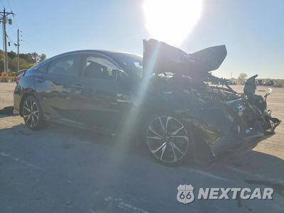 Czwarte zdjęcie samochodu z boku: 2018 HONDA CIVIC SI VIN:2HGFC1E58JH704487 - miniatura