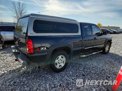 Trzecie zdjęcie samochodu z tyłu: 2006 CHEVROLET SILVERADO 1500 VIN:1GCEK19Z86Z178766 - miniatura