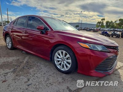 Czwarte zdjęcie samochodu z boku: 2019 TOYOTA CAMRY LE VIN:4T1B11HK2KU245018 - miniatura