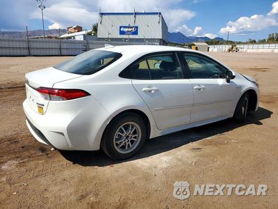 Trzecie zdjęcie samochodu z tyłu: 2021 TOYOTA COROLLA LE VIN:JTDEAMDE2MJ009332 - miniatura