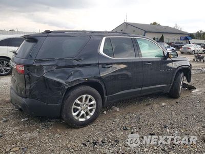 Trzecie zdjęcie samochodu z tyłu: 2020 CHEVROLET TRAVERSE LT VIN:1GNERGKW7LJ294931 - miniatura