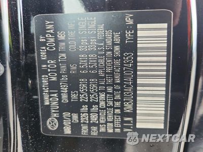 Zdjęcie 13 z 13 samochodu: 2010 HYUNDAI TUCSON LIMITED VIN:KM8JU3AC4AU074353 - miniatura