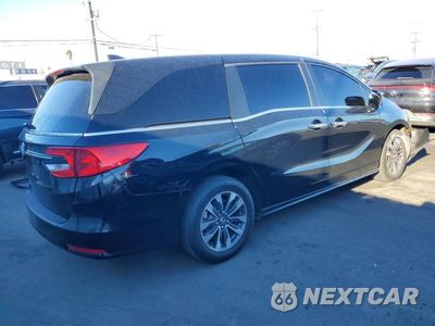 Trzecie zdjęcie samochodu z tyłu: 2024 HONDA ODYSSEY EXL VIN:5FNRL6H60RB066489 - miniatura