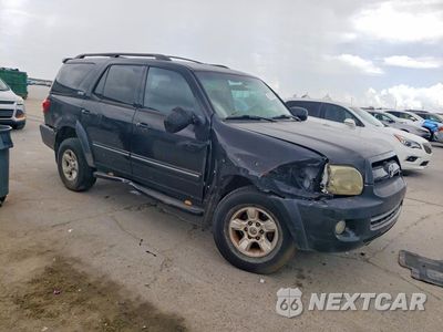 Czwarte zdjęcie samochodu z boku: 2007 TOYOTA SEQUOIA SR5 VIN:5TDZT34A57S285322 - miniatura