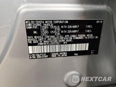 Zdjęcie 13 z 13 samochodu: 2018 TOYOTA RAV4 XLE VIN:JTMRFREV5JJ257195 - miniatura