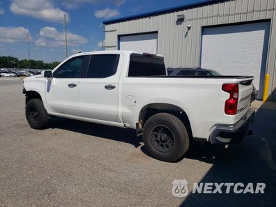 Drugie zdjęcie samochodu z przodu: 2022 CHEVROLET SILVERADO LTD C1500 VIN:1GCPWAED8NZ208256 - miniatura