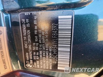 Zdjęcie 12 z 12 samochodu: 2000 BMW Z3 2.3 VIN:4USCH9341YLF84392 - miniatura