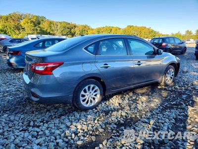Trzecie zdjęcie samochodu z tyłu: 2019 NISSAN SENTRA SV VIN:3N1AB7AP4KY239615 - miniatura