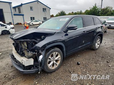 2016 TOYOTA HIGHLANDER LE PLUS 5TDBKRFH5GS326355 - główne zdjęcie licytacji z USA - miniatura