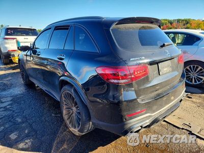 Drugie zdjęcie samochodu z przodu: 2021 MERCEDES-BENZ GLC 63 4MATIC AMG VIN:W1N0G8JB7MF980218 - miniatura