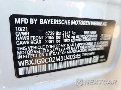 Zdjęcie 13 z 13 samochodu: 2021 BMW X1 XDRIVE28I VIN:WBXJG9C02M5U40345 - miniatura