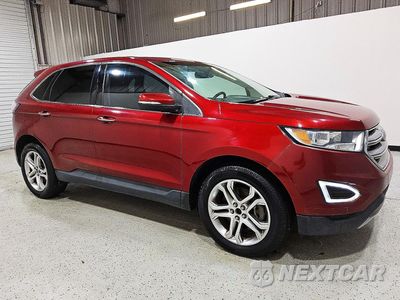 Czwarte zdjęcie samochodu z boku: 2016 FORD EDGE TITANIUM VIN:2FMPK3K81GBC23519 - miniatura