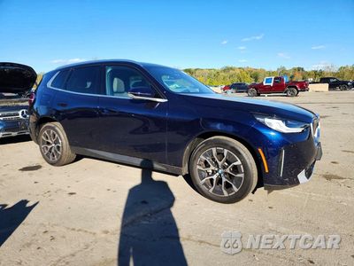 Czwarte zdjęcie samochodu z boku: 2026 BMW X3 30 XDRIVE VIN:5UX53GP0XT9472670 - miniatura