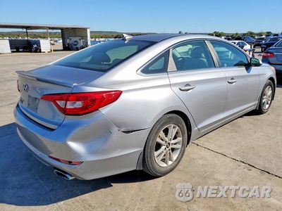 Trzecie zdjęcie samochodu z tyłu: 2016 HYUNDAI SONATA SE VIN:5NPE24AF6GH353124 - miniatura