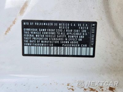 Zdjęcie 12 z 12 samochodu: 2019 VOLKSWAGEN GOLF ALLTRACK S VIN:3VWH17AU8KM501130 - miniatura