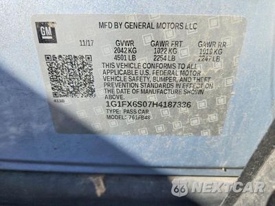Zdjęcie 12 z 12 samochodu: 2017 CHEVROLET BOLT EV PREMIER VIN:1G1FX6S07H4187336 - miniatura