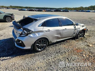 Trzecie zdjęcie samochodu z tyłu: 2021 HONDA CIVIC EX VIN:SHHFK7H61MU215916 - miniatura