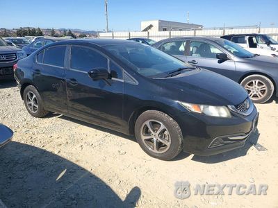 Czwarte zdjęcie samochodu z boku: 2015 HONDA CIVIC SE VIN:19XFB2F70FE264470 - miniatura