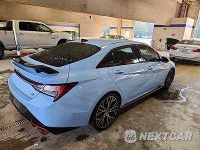 Trzecie zdjęcie samochodu z tyłu: 2022 HYUNDAI ELANTRA N BASE VIN:KMHLW4AK5NU008769 - miniatura