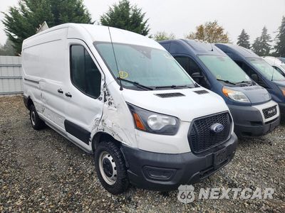 Czwarte zdjęcie samochodu z boku: 2023 FORD TRANSIT 250 DELIVERY VAN VIN:1FTBR1C80PKA60767 - miniatura