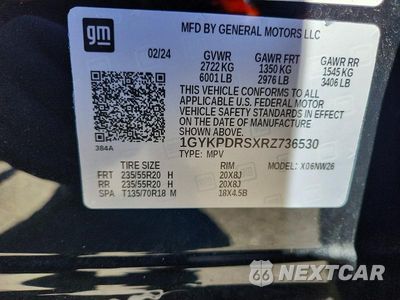 Zdjęcie 13 z 13 samochodu: 2024 CADILLAC XT6 PREMIUM LUXURY VIN:1GYKPDRSXRZ736530 - miniatura