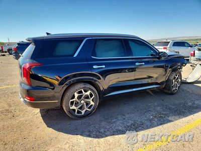 Trzecie zdjęcie samochodu z tyłu: 2022 HYUNDAI PALISADE CALLIGRAPHY VIN:KM8R7DHE3NU390243 - miniatura