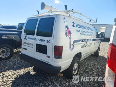 Trzecie zdjęcie samochodu z tyłu: 2008 FORD E250 DELIVERY VAN VIN:1FTNE24W98DA12895 - miniatura