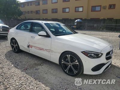 Czwarte zdjęcie samochodu z boku: 2024 MERCEDES-BENZ C 300 VIN:W1KAF4GB1RR218478 - miniatura
