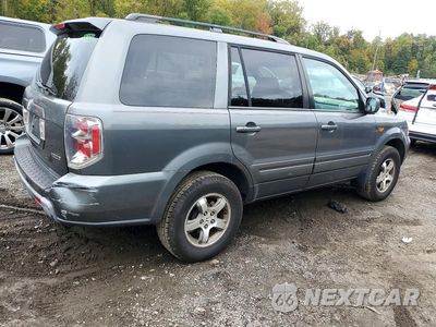 Trzecie zdjęcie samochodu z tyłu: 2008 HONDA PILOT EX VIN:5FNYF18438B051374 - miniatura