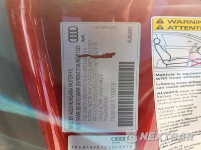 Zdjęcie 12 z 12 samochodu: 2014 AUDI TT PREMIUM PLUS VIN:TRUBFAFK7E1004978 - miniatura