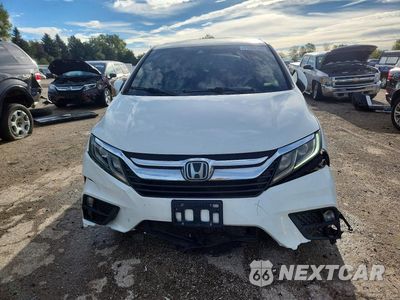 Piąte zdjęcie samochodu w środku: 2018 HONDA ODYSSEY EXL VIN:5FNRL6H71JB048614 - miniatura