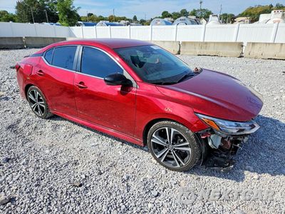 Czwarte zdjęcie samochodu z boku: 2022 NISSAN SENTRA SR VIN:3N1AB8DV1NY293507 - miniatura