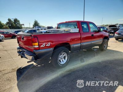 Trzecie zdjęcie samochodu z tyłu: 2000 CHEVROLET SILVERADO K1500 VIN:1GCEK19V4YZ326959 - miniatura