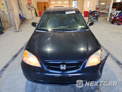 Piąte zdjęcie samochodu w środku: 2001 HONDA CIVIC HX VIN:1HGEM21771L055273 - miniatura