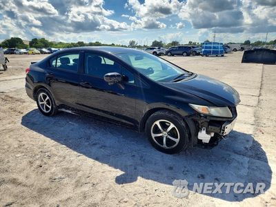 Czwarte zdjęcie samochodu z boku: 2015 HONDA CIVIC SE VIN:19XFB2F78FE226341 - miniatura