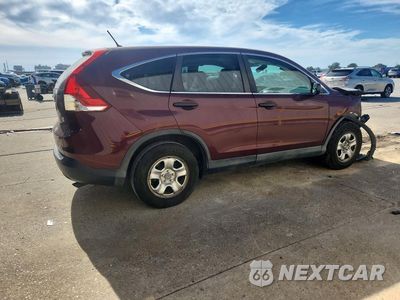 Trzecie zdjęcie samochodu z tyłu: 2013 HONDA CR-V LX VIN:5J6RM3H34DL015031 - miniatura