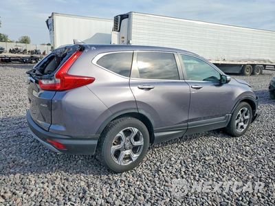 Trzecie zdjęcie samochodu z tyłu: 2018 HONDA CR-V EX VIN:7FARW2H58JE036222 - miniatura