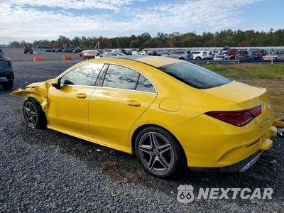Drugie zdjęcie samochodu z przodu: 2022 MERCEDES-BENZ CLA 250 4MATIC VIN:W1K5J4HBXNN250135 - miniatura