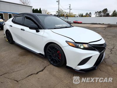 Czwarte zdjęcie samochodu z boku: 2023 TOYOTA CAMRY TRD VIN:4T1KZ1AK4PU075805 - miniatura