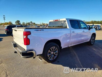 Trzecie zdjęcie samochodu z tyłu: 2023 CHEVROLET SILVERADO K1500 LT VIN:1GCUDDED9PZ301641 - miniatura